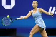 Shelby Rogers at the 2021 US Open.